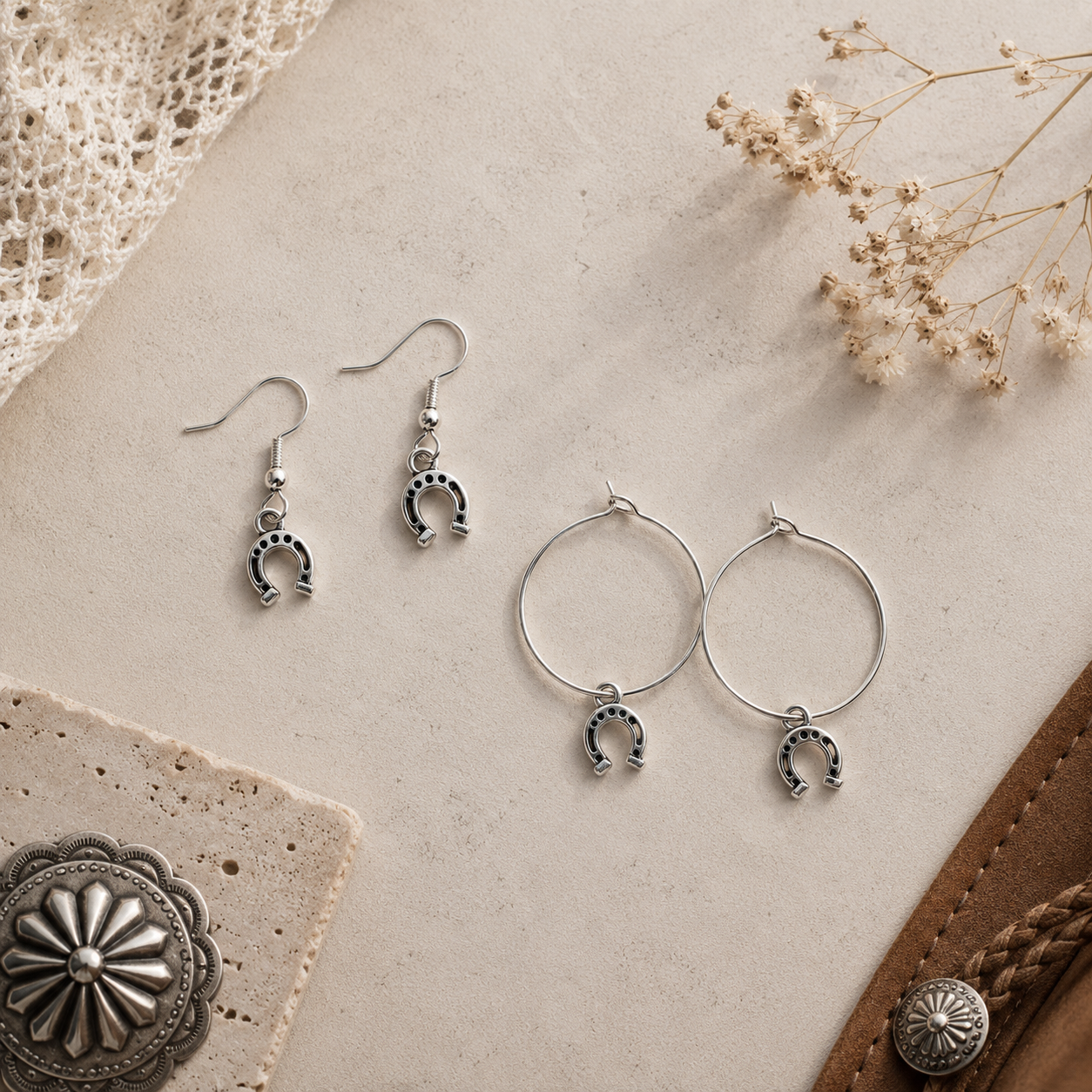 Horseshoe Earrings