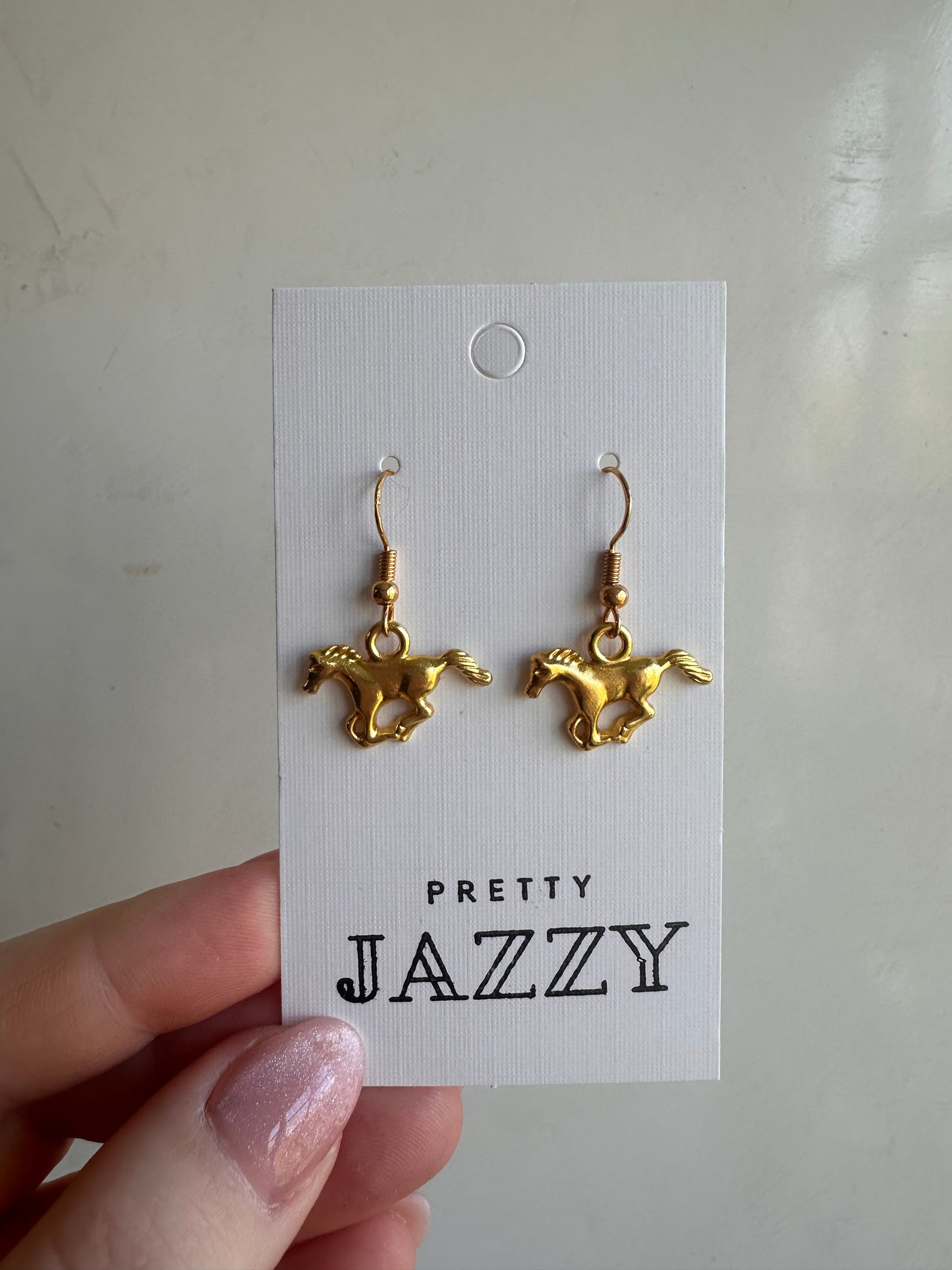 Mustang Horse | Cowgirl Earrings | Western Statement Earrings