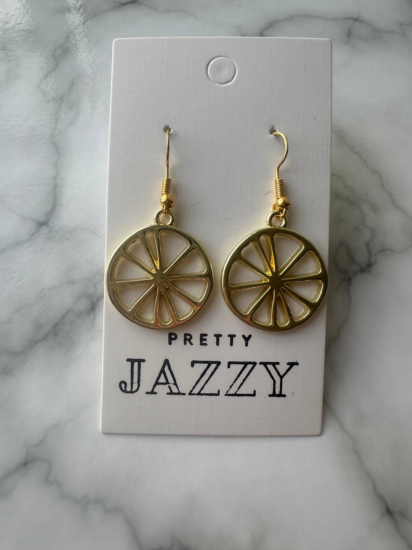 Lemon Slice Earrings | Fruit Earrings | Summer Statement Earrings | Citrus Jewellery | Festival Accessories | Fun Earrings UK