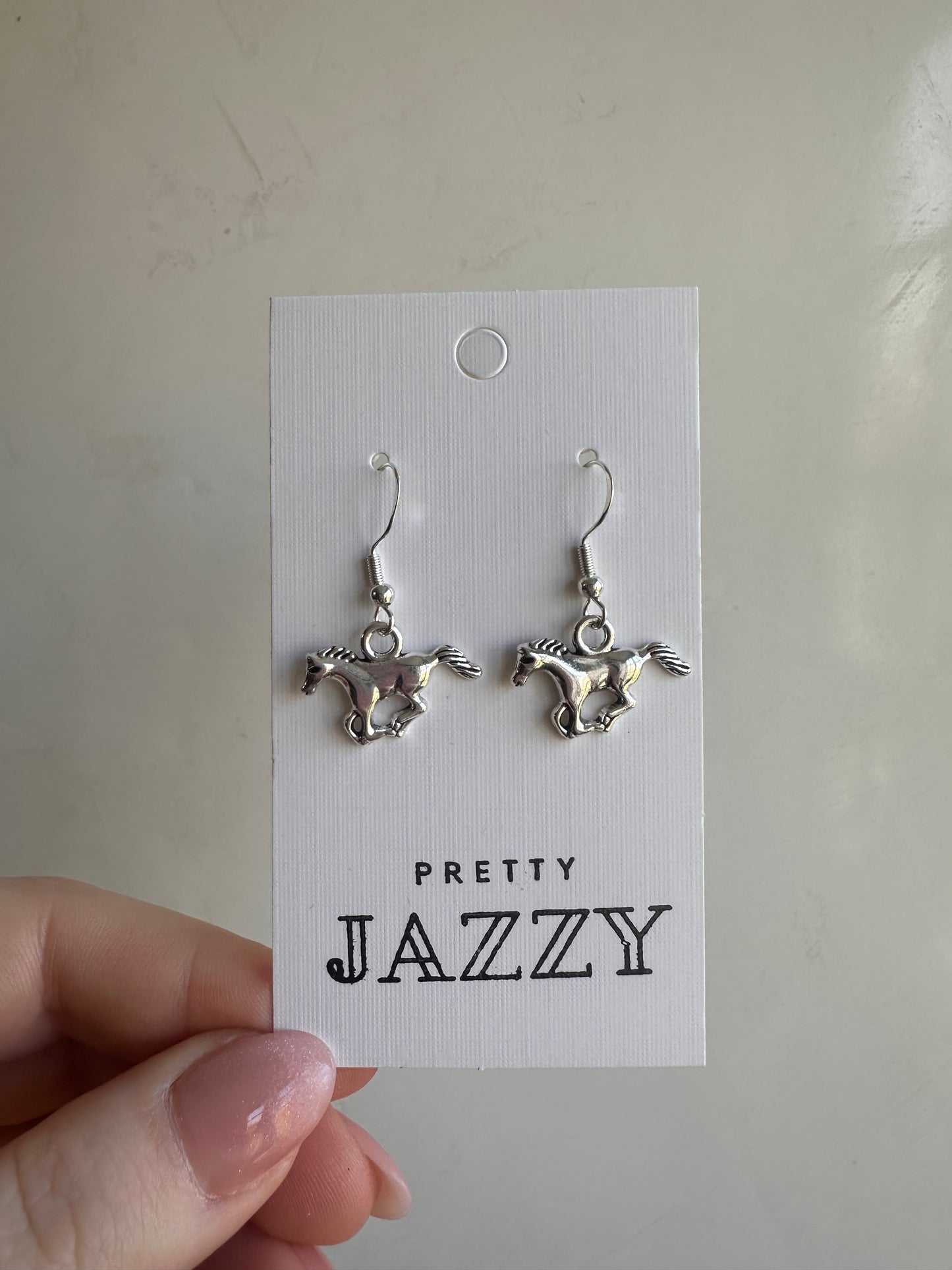 Mustang Horse | Cowgirl Earrings | Western Statement Earrings