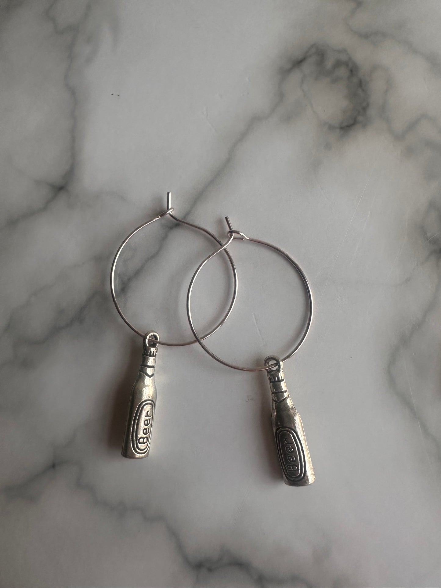 Longneck Beer Earrings