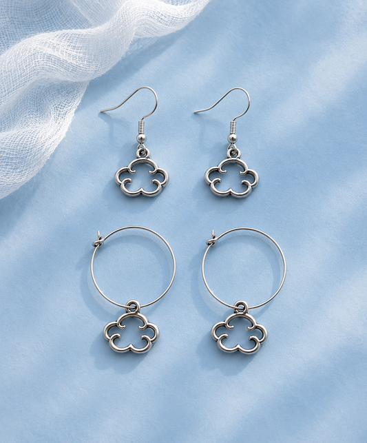 Cloud Outline Earring