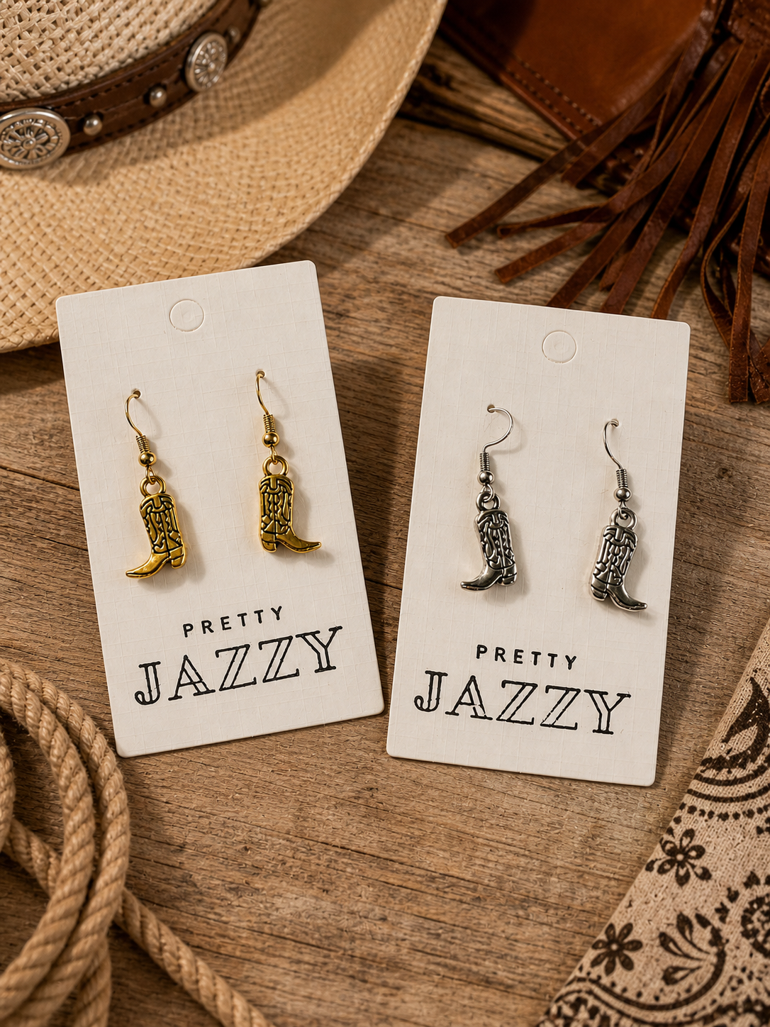 Cowboy Boot Earrings