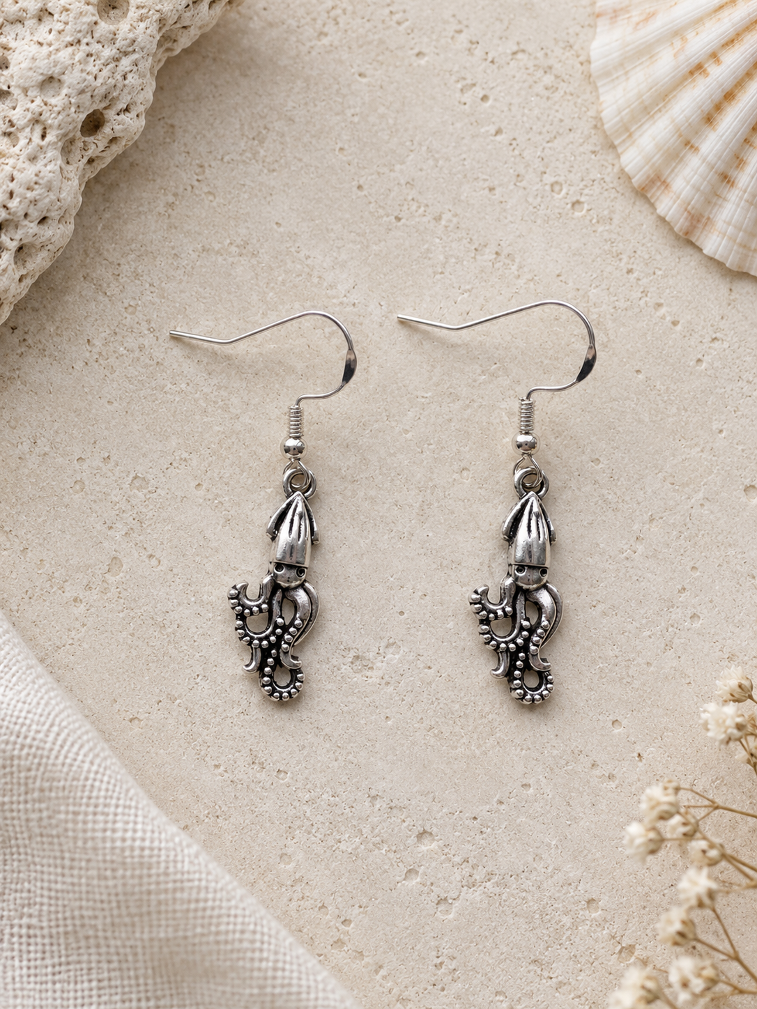 Squid Earrings