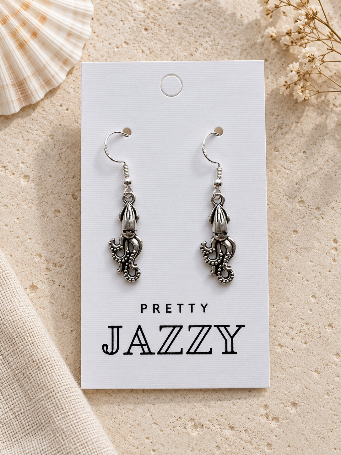 Squid Earrings