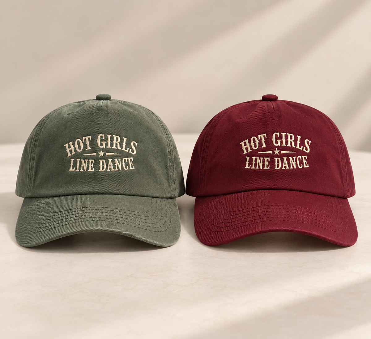 “Hot Girls Line Dance” Cap | Country Western Cap