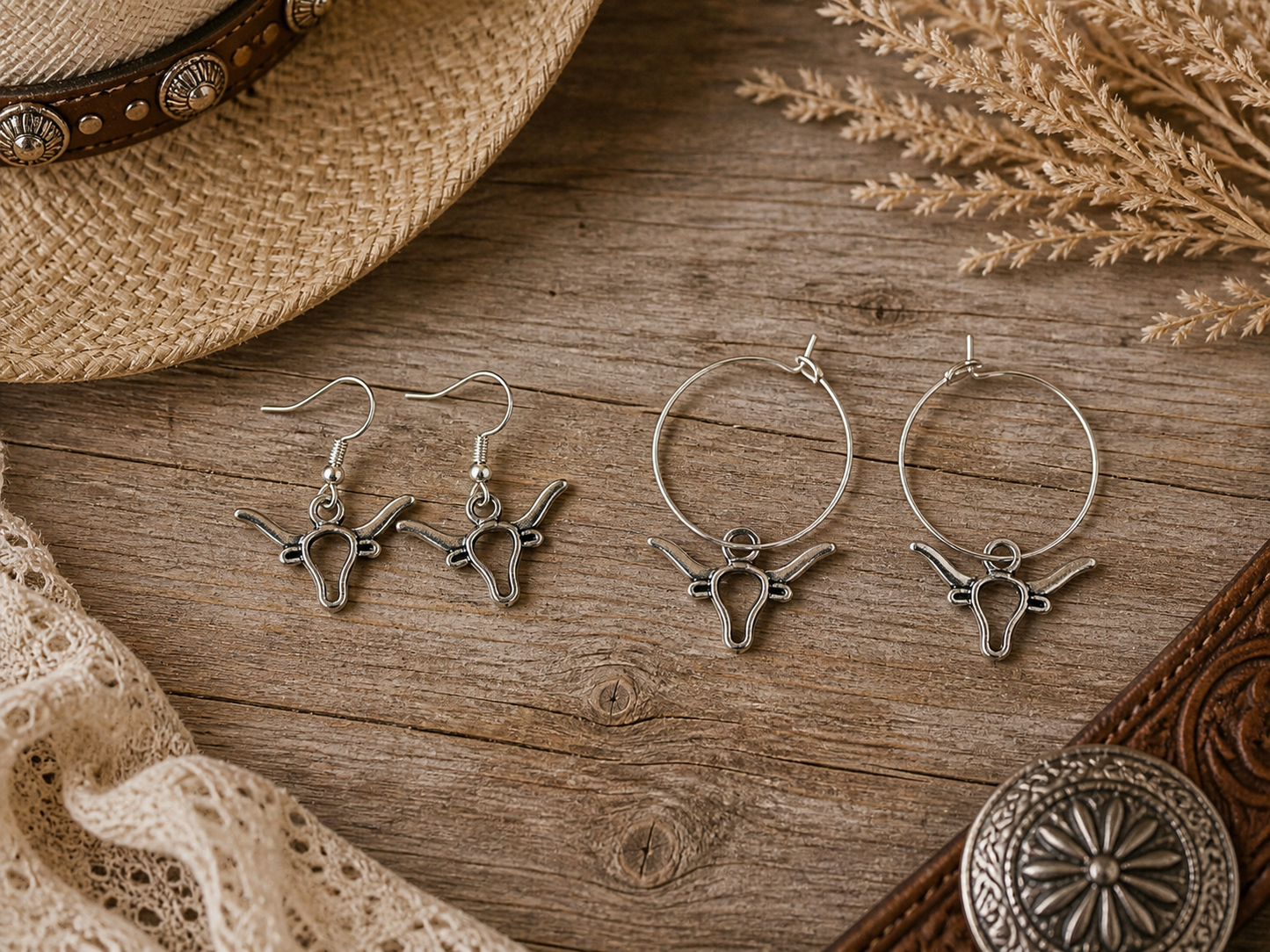 Bull Earrings