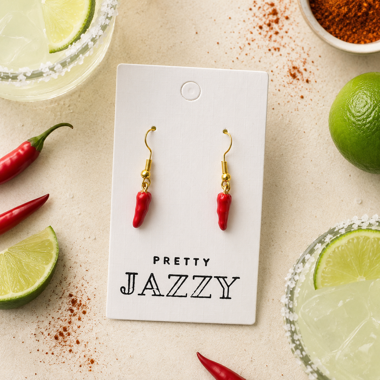 Red Chilli Earrings