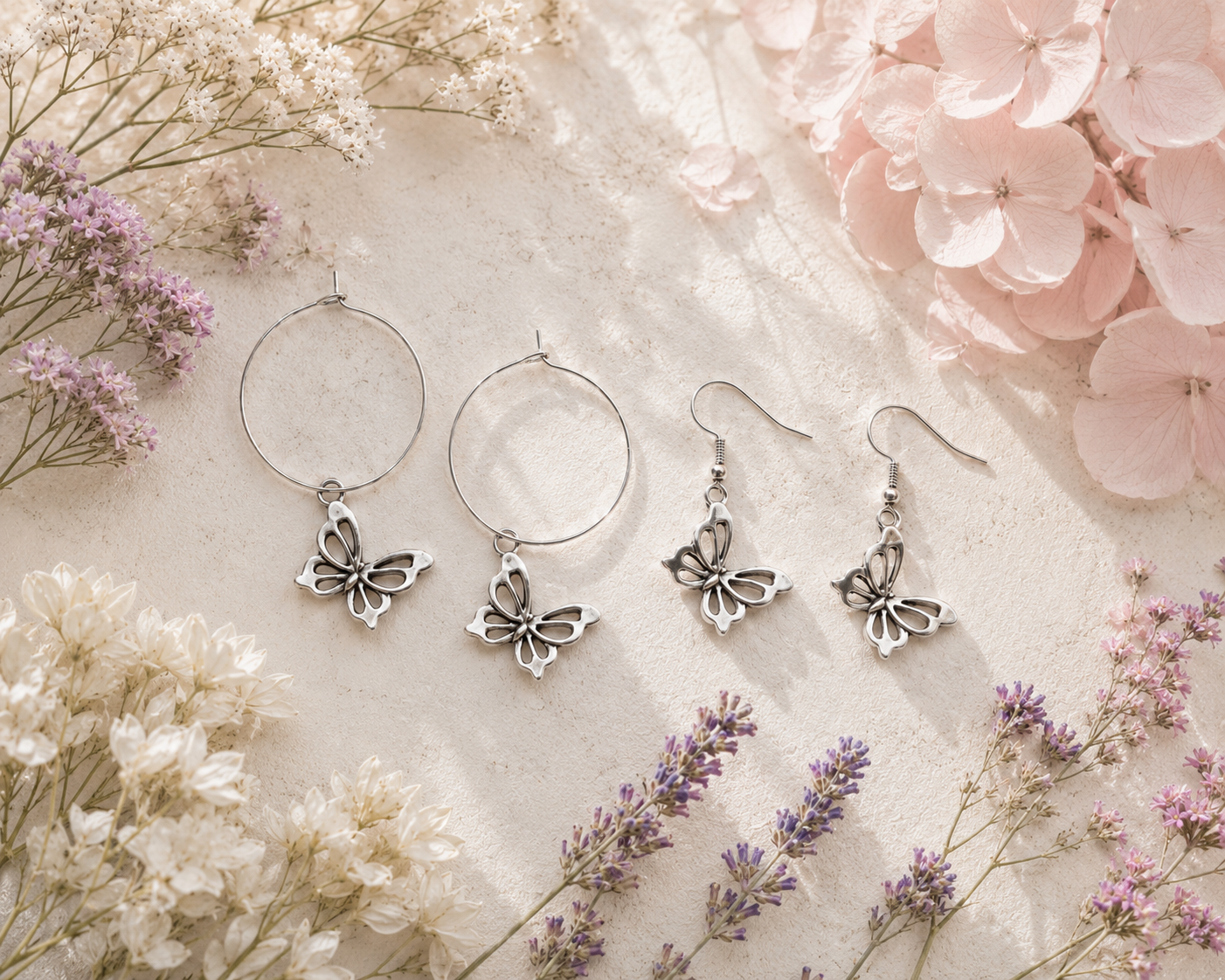Butterfly Outline Earrings