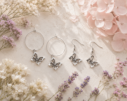 Butterfly Outline Earrings