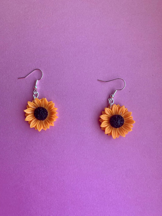 Sunflower Earrings